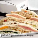 S&aacute;ndwich de queso con tomate con thermomix