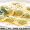Raviolis de ricotta y espinacas con thermomix