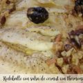 Rodaballo con salsa de vermut con thermomix