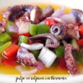 Pulpo en salpic&oacute;n con Thermomix