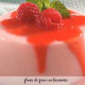 Flanes de fresa con thermomix