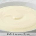 Papilla de maicena con Thermomix