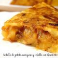 Tortilla de Cebolla y queso con Thermomix