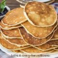 Tortitas de avena y claras con Thermomix