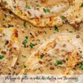 Pechuga de pollo en salsa de cebollas con Thermomix