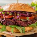 Hamburguesas de remolacha con cebolla caramelizada con thermomix