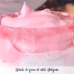Batido de fresa al estilo Dalgona 