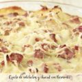 Quiche de salchichas y chucrut con thermomix