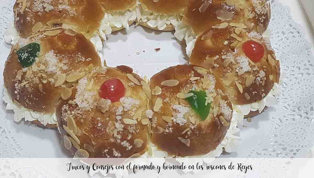 Trucchi e consigli per la formatura e la cottura dei roscones de Reyes
