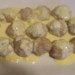 Polpette in salsa di panna con Bimby
