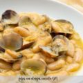 Fabes con almejas con olla GM