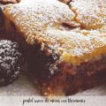 Pastel suave de moras con Thermomix