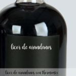Licor de ar&aacute;ndanos con thermomix