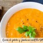 Crema de patata y zanahoria con Olla GM