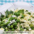 Ensalada de guisantes con queso feta con Thermomix