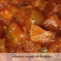 Calamares con pisto con Thermomix