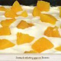 Tiramis&uacute; de melocot&oacute;n y yogur con Thermomix