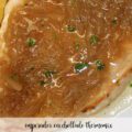 Emperador encebollado con Thermomix