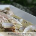 Dorada a la crema de almejas con thermomix