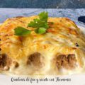 Canelones de foie y secreto con Thermomix