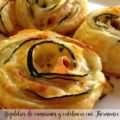 Hojaldres de camarones y calabacín con Thermomix