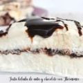 Tarta helada de nata y chocolate con Thermomix