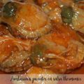 Zamburiñas picantes en salsa thermomix