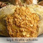 Buey de mar relleno con thermomix
