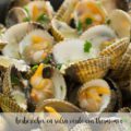 berberechos en salsa verde con thermomix