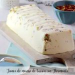 Tronco de mousse de turr&oacute;n con Thermomix