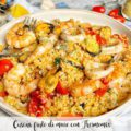 Cusc&uacute;s fruto di mare con Thermomix