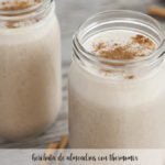 horchata de almendras con thermomix