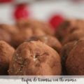 trufas de tiramisu con thermomix