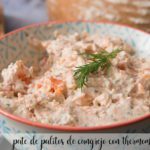 Pat&eacute; de palitos de cangrejo con Thermomix