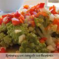 Romanescu con vinagreta con thermomix