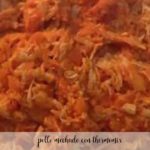 pollo mechado con thermomix