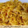 fideua de pollo con thermomix