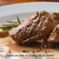 Ternera con setas al brandy con thermomix