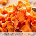 Chips de zanahoria con freidora de aire - airfryer