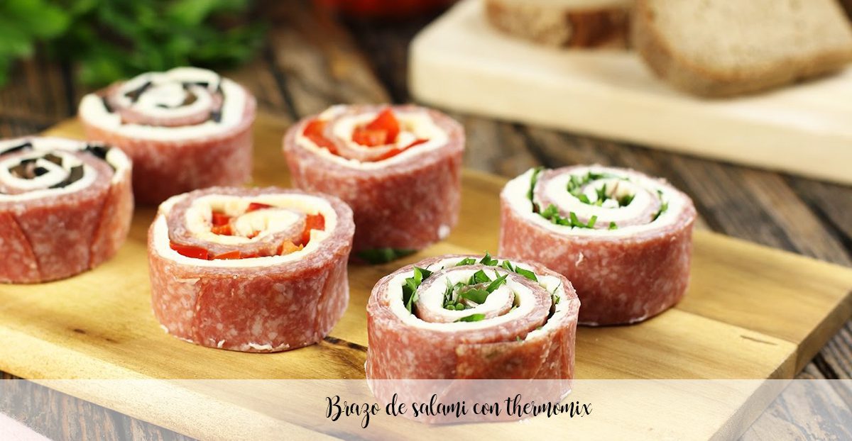 Braccio di salame con Bimby