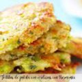 Tortitas de patata con verduras con thermomix