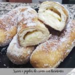 Xuxos o pepitos de crema con thermomix