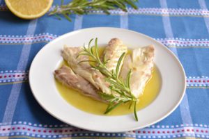 Branzino al rosmarino e limone con Bimby
