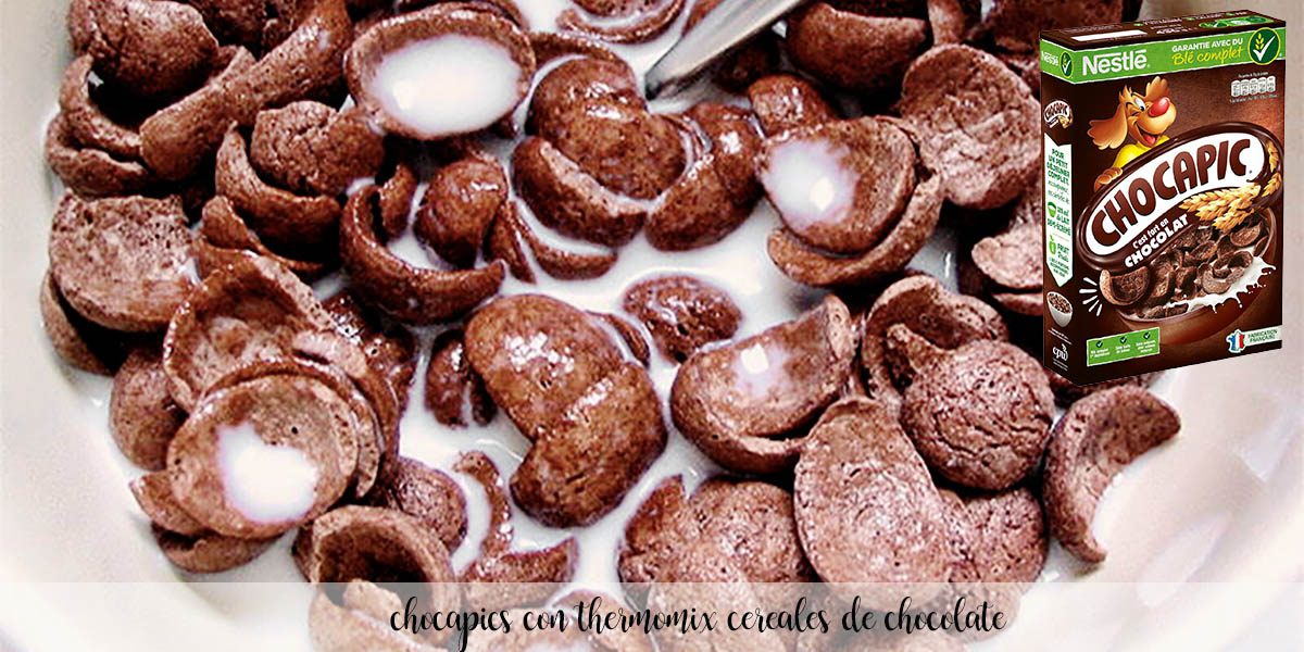 chocapics con cereali al cioccolato Bimby