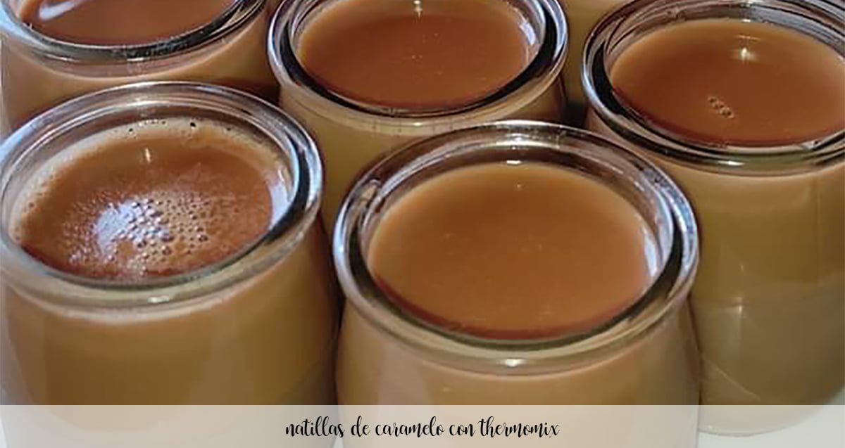 crema pasticcera al caramello con Bimby