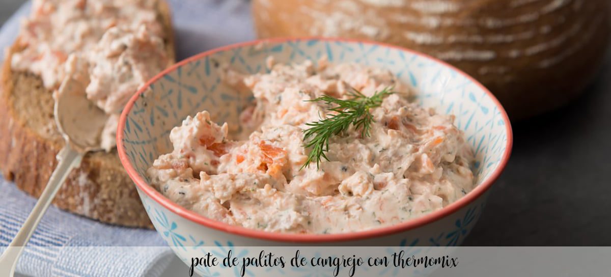 Patè di bastoncini di granchio con Bimby Patè di bastoncini di granchio con Bimby