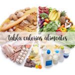 tabella delle calorie degli alimenti