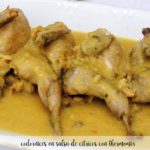 Codornices en salsa de c&iacute;tricos con thermomix