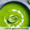 crema de espinacas con thermomix