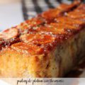 pudin de platano con thermomix